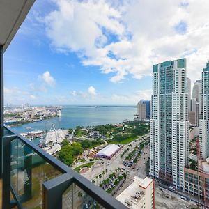 Incredible High-Floor Studio With Bay Views Apartment Miami Exterior photo