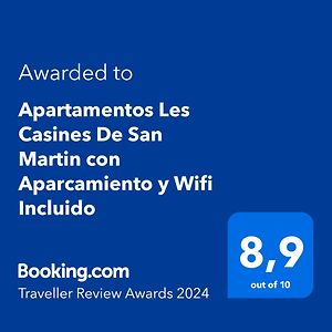 Apartamentos Les Casines De San Martin Con Aparcamiento Y Wifi Incluido San Martin de Bada Exterior photo