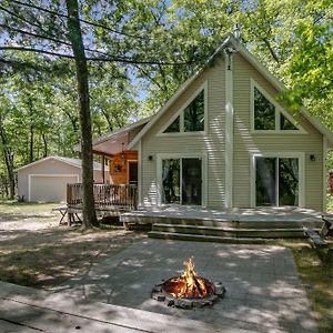 A-Frame Cabin With A Game Room Across From Big Star Lake Boat Launch Baldwin Exterior photo