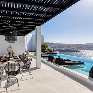 Exquisite Mykonos Villa - 6 Bedrooms - Villa Hephaestus II - Infinity Pool - Outdoor Jacuzzi Psarou  Exterior photo