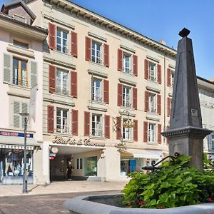 Hotel De La Couronne Morges Exterior photo