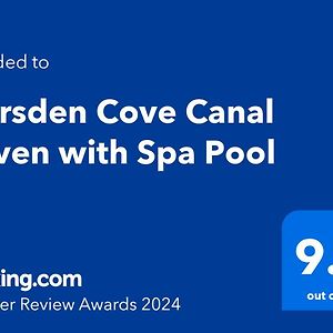 Marsden Cove Canal Haven With Spa Pool One Tree Point Exterior photo