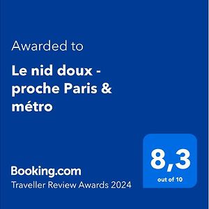 Le Nid Doux - Proche Paris & Metro Apartment Villejuif Exterior photo