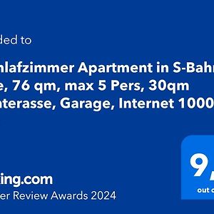 3 Zimmer Apartment In S-Bahn Nahe, 76 Qm, Max 5 Pers, 30Qm Dachterasse, Garage, Internet 1000 Mbit Gaertringen Exterior photo