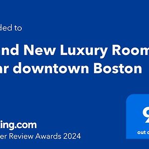 Brand New Luxury Rooms Near Downtown Boston Exterior photo
