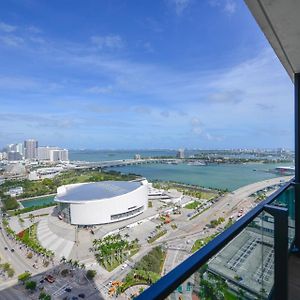 Luxury Studio Steps Away From Bayfront Park Apartment Miami Exterior photo