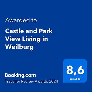 Castle And Park View Living In Weilburg Apartment Exterior photo
