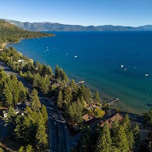 Waves End Lakefront - 3Br Tahoe Vista W Private Sandy Beach, Walk To Town! Exterior photo