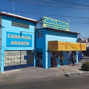 Casa Azul Aragon Hotel Mexico City Exterior photo