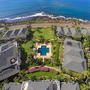 Oceanfront Corner Villa W Air Conditioning - Alekona Kauai Koloa Exterior photo