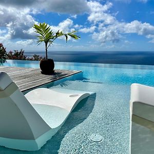 Infinity Luxury Villa - Stunning Sea And Piton Views Soufriere Exterior photo