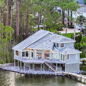 Experience Breathtaking Sunsets On Bluewater Bay! Private Dock, 15 Minute Boat Ride To Crab Island, 20 Minute Drive To Destin, Pet Friendly Villa Niceville Exterior photo
