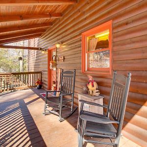 Riverfront Cabin With Wraparound Decks And Fire Pit! Ellijay Exterior photo
