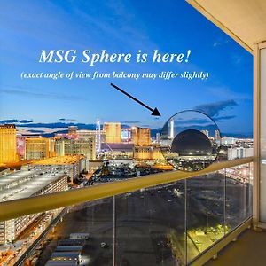 Mgm Signature-33-805 F1 Track & Strip View Balcony Las Vegas Exterior photo