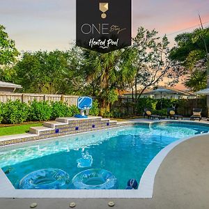 Poolside Paradise - Stylish Modern Villa Pompano Beach Exterior photo