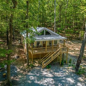 Coyote Cabin At Woodland Retreat At Desoto Beside Desoto State Park Villa Fort Payne Exterior photo