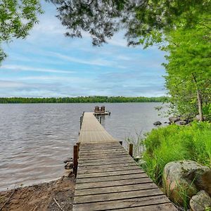 Cozy Echo Lake Cabin Near Snowmobiling Trail! Mercer Exterior photo