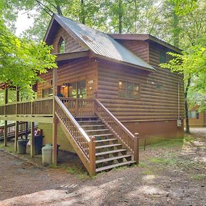 Riverfront Ellijay Cabin With Deck And Pool Access! Exterior photo