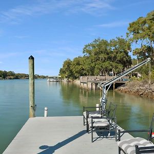 Charming Fishing Cabin Has It All, Full Dock And Summer Kitchen, Access To Sups, Bikes, Beach Gear Palm Coast Exterior photo