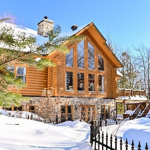 Fiddler Lake Resort Chalet 80 Deer With Pool Mille-Isles Exterior photo