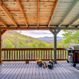 Ashe County Log Cabin Mountain-View Deck, Sauna Creston Exterior photo