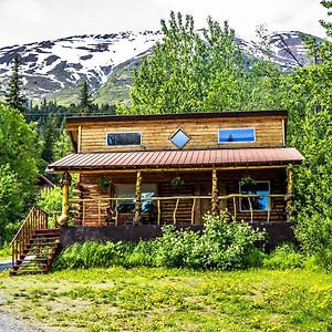 Midnight Sun Log Cabins Villa Moose Pass Exterior photo