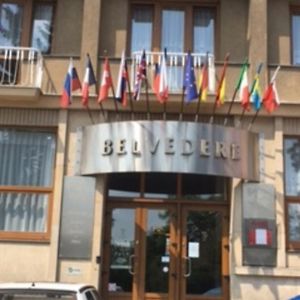 Hotel Belvedere Pribram Exterior photo