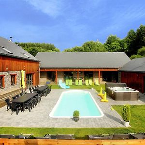 Beautiful Villa With Heated Outdoor Pool Manhay Exterior photo