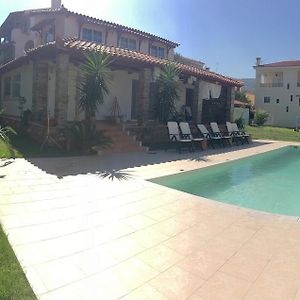 Amomos Villa With Swimming Pool Mati Exterior photo