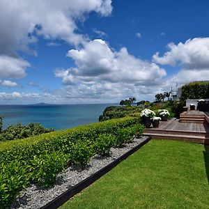 Luxury House With Clifftop Seaview Whangaparaoa Exterior photo