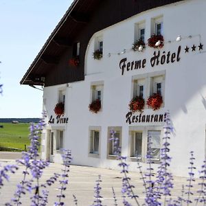 Logis Ferme Hotel De La Vrine Vuillecin Exterior photo