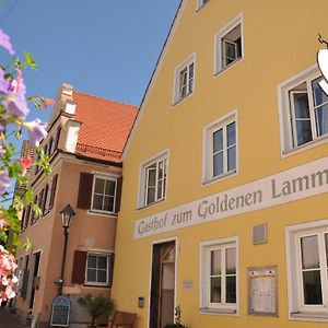 Hotel Gasthof Zum Goldenen Lamm Harburg  Exterior photo