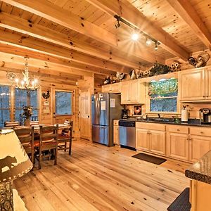 Riverside Rosewater Cabin With Hot Tub And Game Room Ellijay Exterior photo