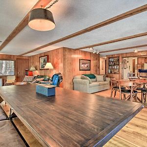 Waterfront Pet-Friendly Whitefish Lake Home With Dock Pine River Exterior photo