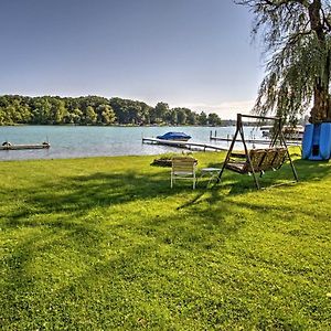 Waterfront Vandalia House With Dock On Donnell Lake! Cassopolis Exterior photo