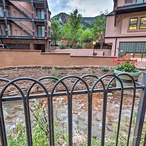 Downtown Manitou Springs Home Tranquil Creek View Exterior photo