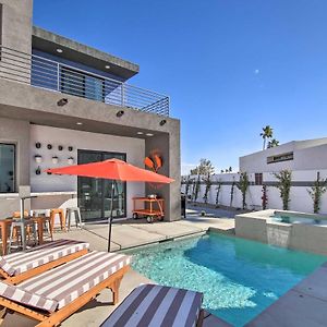 Modern Oasis With Mtn-View Pool Deck - Walk Downtown Villa Palm Springs Exterior photo