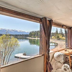 Luxe Lakefront Haven With Mountain Views And Dock Bigfork Exterior photo