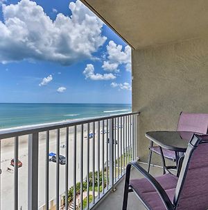 Oceanfront Studio With Balcony, Walk To Attractions! Apartment Daytona Beach Shores Exterior photo