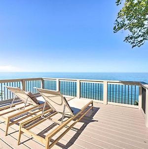 Modern Lake Michigan Home With 3 Lakefront Decks! Holland Exterior photo