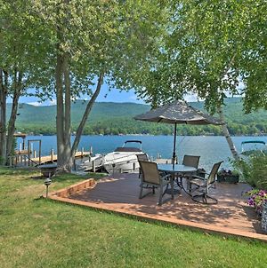 Waterfront Home On Lake George With Boat Dock! Queensbury Exterior photo