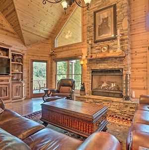 Lavish Cabin With Deck, Game Room And Mountain Views! Hayesville Exterior photo