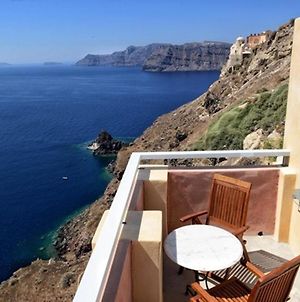Elegant Santorini House Villa Graceful Caldera View-Outdoor Hot Tub Oia Tholos  Exterior photo