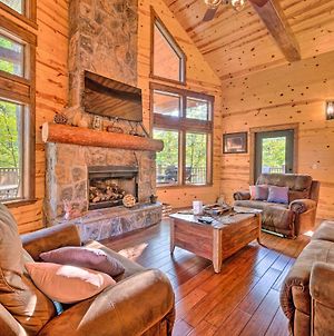 Creekside Cabin With Deck, Hot Tub And Fire Pit! Villa Stephens Gap Exterior photo