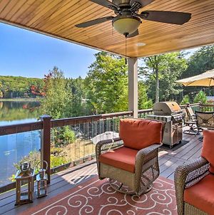 Waterfront Retreat With Private Dock And Beach Area! Villa Gilmanton Exterior photo