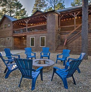 Expansive Luxury Cabin Game Room, Fire Pit, Deck! Broken Bow Exterior photo