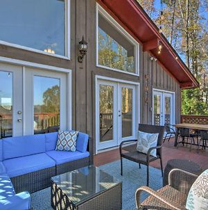 Upscale Lakefront Retreat With Dock And 2 Decks! Gainesville Exterior photo