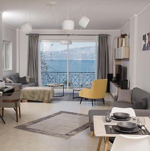 Nelion 01 - A Dream Apartment With Amazing View Aigio Exterior photo