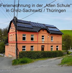 Ferienwohnung West - Alte Schule Sachswitz Greiz Exterior photo