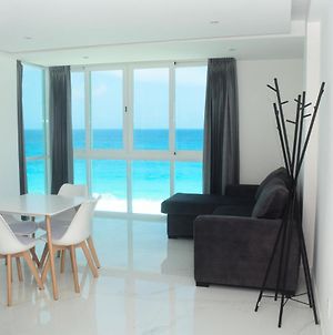 Nuevo Estudio A Pie De Playa, Vistas Increibles, Alberca, Gym Jacuzi, Seguridad, 3503 Apartment Cancun Exterior photo